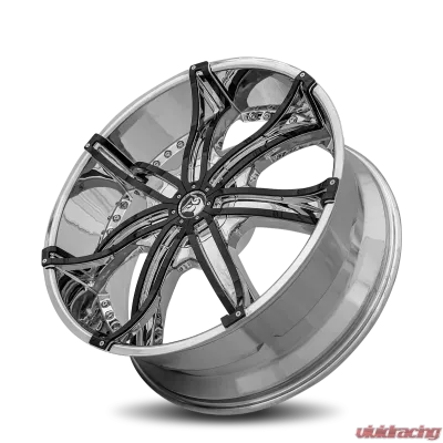 Diablo DNA Wheel 24x10 Blank 35 73.1 Chrome - DNA-241BLNK3573